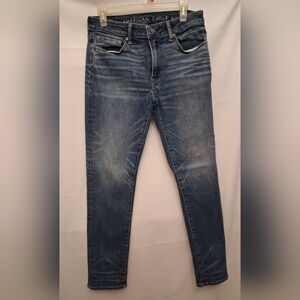 Boys American Eagle Outfitters Blue Skinny Jeans Modern Style Size 30x30